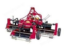 牵引式分体独立型三连梳草切根机TSM321