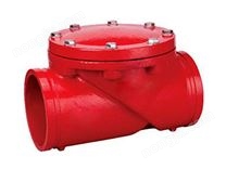 沟槽式橡胶瓣止回阀